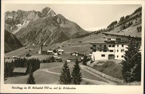 Hirschegg Kleinwalsertal Vorarlberg Widderstein / Mittelberg /Bregenz