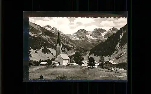 Mittelberg Kleinwalsertal  / Oesterreich /