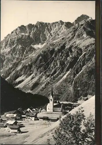 Mittelberg Kleinwalsertal Widderstein / Oesterreich /