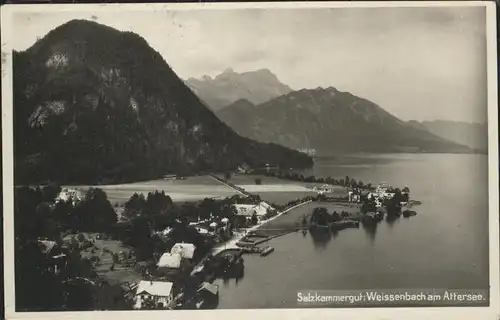 Weissenbach Attersee Salzkammergut / Oesterreich /