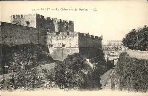 Brest Finistere Chateau le Donjon / Brest /Arrond. de Brest