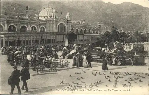 Monte-Carlo Cafe de Paris Terrasse / Monte-Carlo /