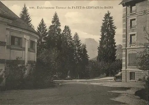 Le Fayet St Gervais-les-Bains Etablissement Thermal / Saint-Gervais-les-Bains /Arrond. de Bonneville