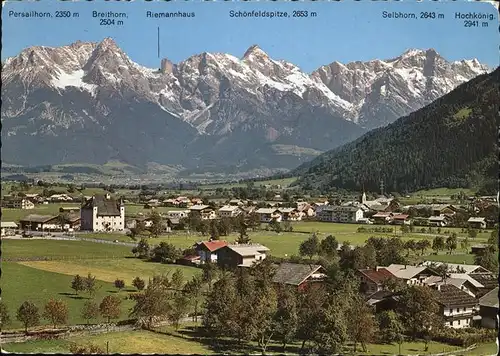 Maishofen Luftkurort Zell am See Breithorn Selbhorn Hochkoenig / Maishofen Zell am See /Pinzgau-Pongau