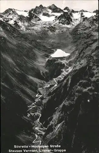 Vermuntstausee Silvretta-Hochalpen
Litzner-Gruppe / Oesterreich /