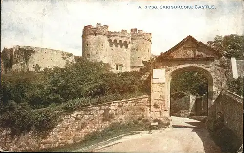 Carisbrooke Isle of Wight Castle / Isle of Wight /Isle of Wight