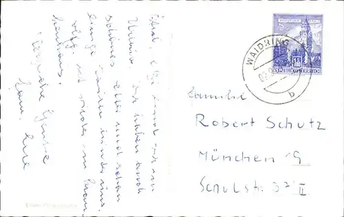 Waldring Tirol Alpengasthof Steinplatte / Oesterreich /