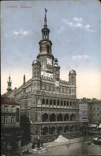 Posen Poznan Rathaus / Poznan /