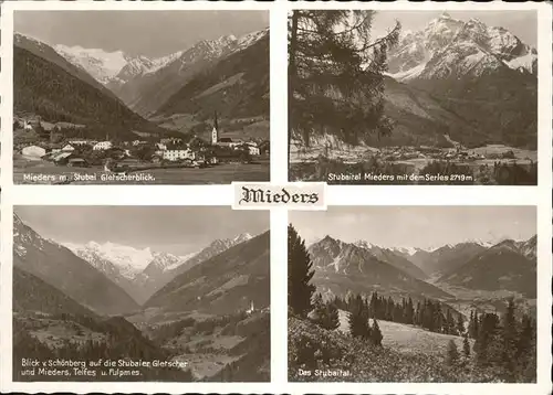 Mieders Tirol Stubaital
Gletscherblick / Mieders /Innsbruck