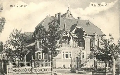 Bad Kudowa Niederschlesien Villa Glueckauf /  /