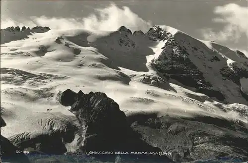 Marmolada Ghiacciaio della Marmolada / Italien /