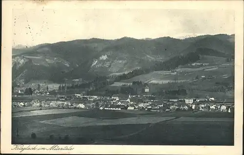 Krieglach Steiermark Panorama / Krieglach /Muerzzuschlag