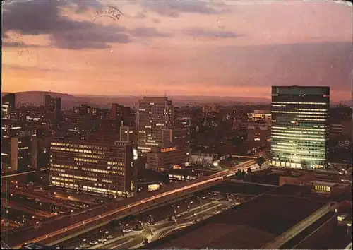 Johannesburg Gauteng at night
Suedafrika / Johannesburg /
