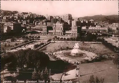 Genova Genua Liguria Genua
Piazza Giuseppe Verdi
Stazione Brignole / Genova /