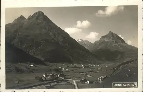 Galtuer Tirol Bergpanorama / Galtuer /Tiroler Oberland