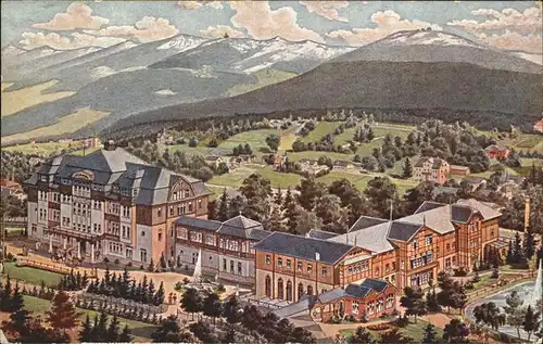 Schreiberhau Niederschlesien Sanatorium Hochstein /  /Jelenia Gora