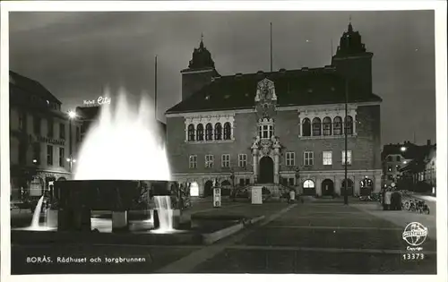 Boras Radhuset Torgbrunnen / Schweden /