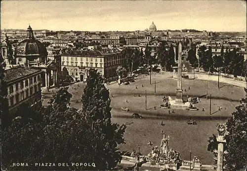 Rom Roma Piazza del Popolo /  /Rom