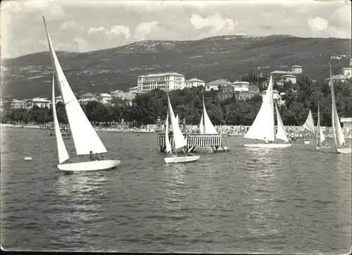 Crikvenica Kroatien Segelschiff / Kroatien /