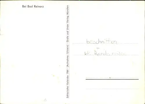 Bad Reinerz  / Tschechische Republik /Tschechische Republik