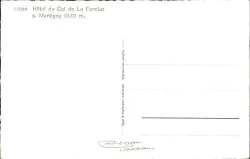 Martigny VS Hotel Col de la Forclaz / Martigny /Bz. Martigny