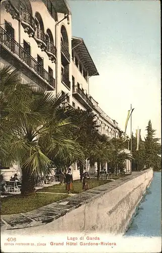 Lago di Garda Grand Hotel Gardone Riviera / Italien /