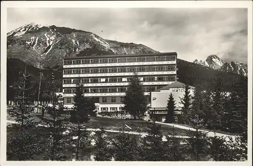 Vysoke Tatry Palace / Slowakische Republik /