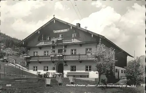 Aschau Zillertal Gasthof Pension Haaser / Aschau im Zillertal /Tiroler Unterland