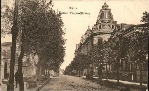 Braila Kaiser Trajan Strasse / Rumaenien /