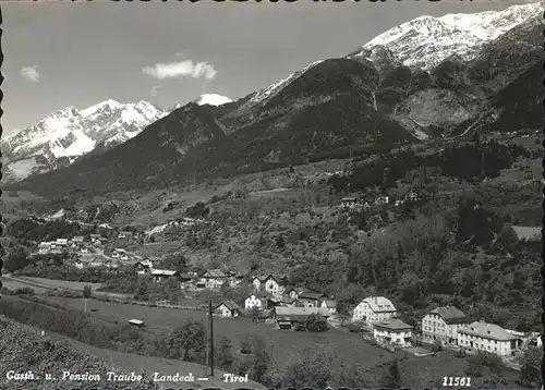 Landeck Tirol Gasthaus Pension Traube / Landeck /Tiroler Oberland