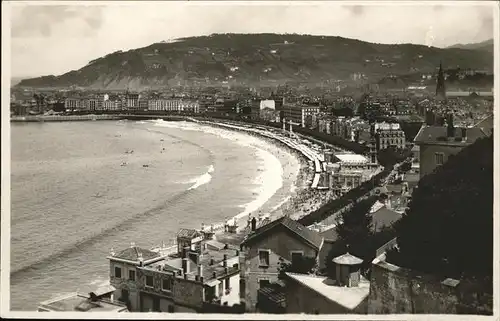 San Sebastian Guipuzcoa Strand / Donostia-San Sebastian /Guipuzcoa