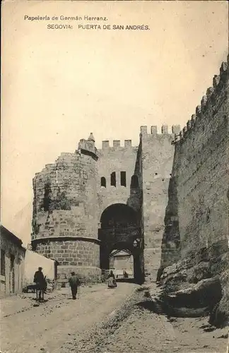 Segovia Puerta de San Andreas / Segovia /