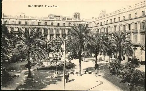 Barcelona Cataluna Plaza Real / Barcelona /