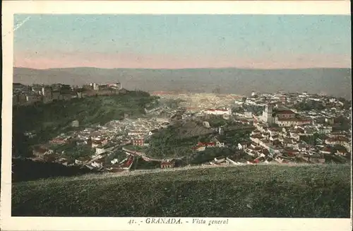 Granada Andalucia Vista general / Granada /