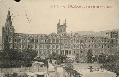 Barcelona Cataluna Colegio de los PP. Jesuitas / Barcelona /