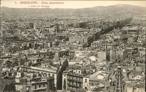 Barcelona Cataluna Vista panoramica / Barcelona /