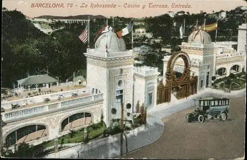 Barcelona Cataluna La Rabassada Casino y Terraza Entrada / Barcelona /