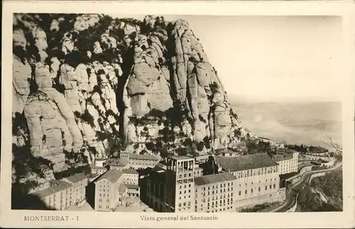 Montserrat Kloster Vista general del Santuario / Spanien /