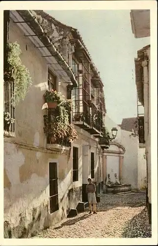 Malaga Andalucia Calle de los Cristos / Malaga /