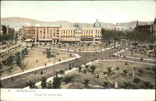 Barcelona Cataluna Plaza de Cataluna / Barcelona /