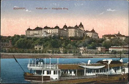 Budapest Koenigliche Burg / Budapest /