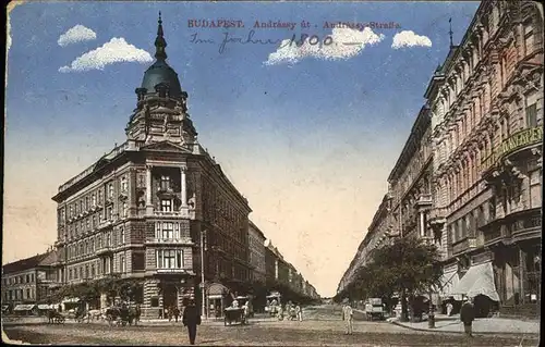 Budapest Andrassy-Strasse / Budapest /