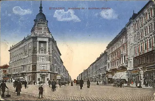 Budapest Andrassy-Strasse / Budapest /