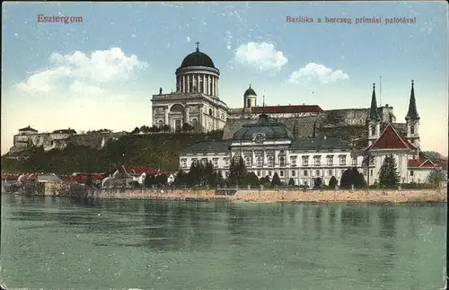 Esztergom Bazilika a herczeg primasi palotaval / Esztergom /