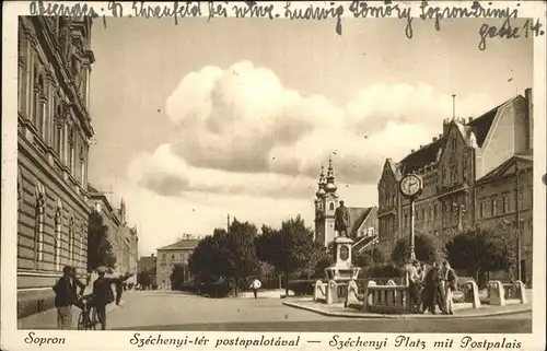 Sopron Szechenyi Platz Postpalais / Sopron /