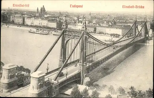 Budapest Elisabeth-Bruecke / Budapest /