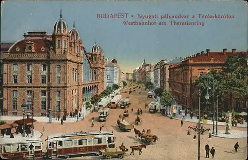 Budapest Westbahnhof Theresienring / Budapest /