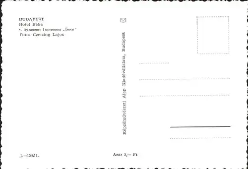 Budapest Hotel Beke / Budapest /