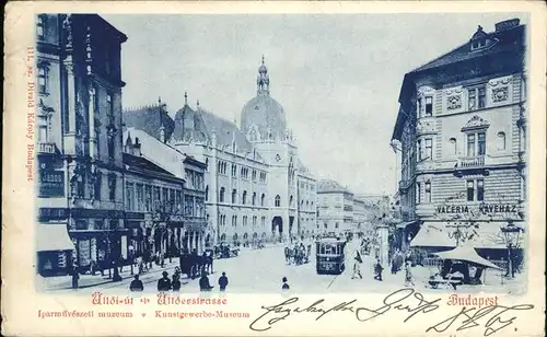 Budapest Kunstgewerbe-Museum uelloeerstrasse / Budapest /