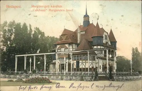 Budapest Margareteh-Insel Cafehaus / Budapest /